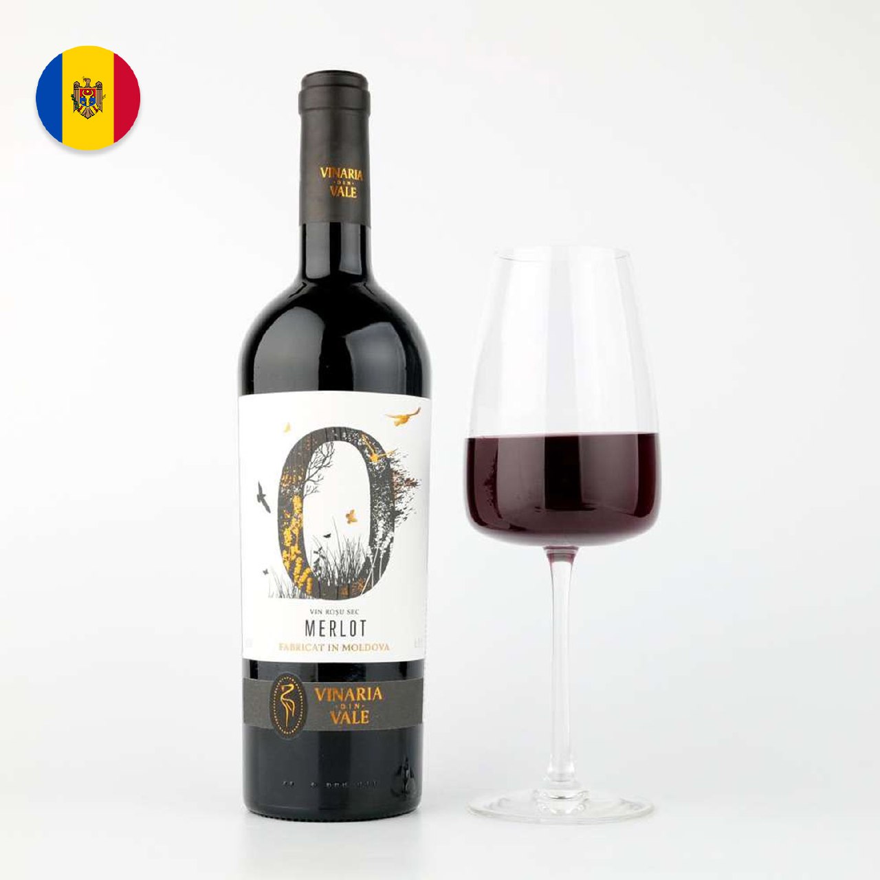 Vin rosu merlot onest vdv 